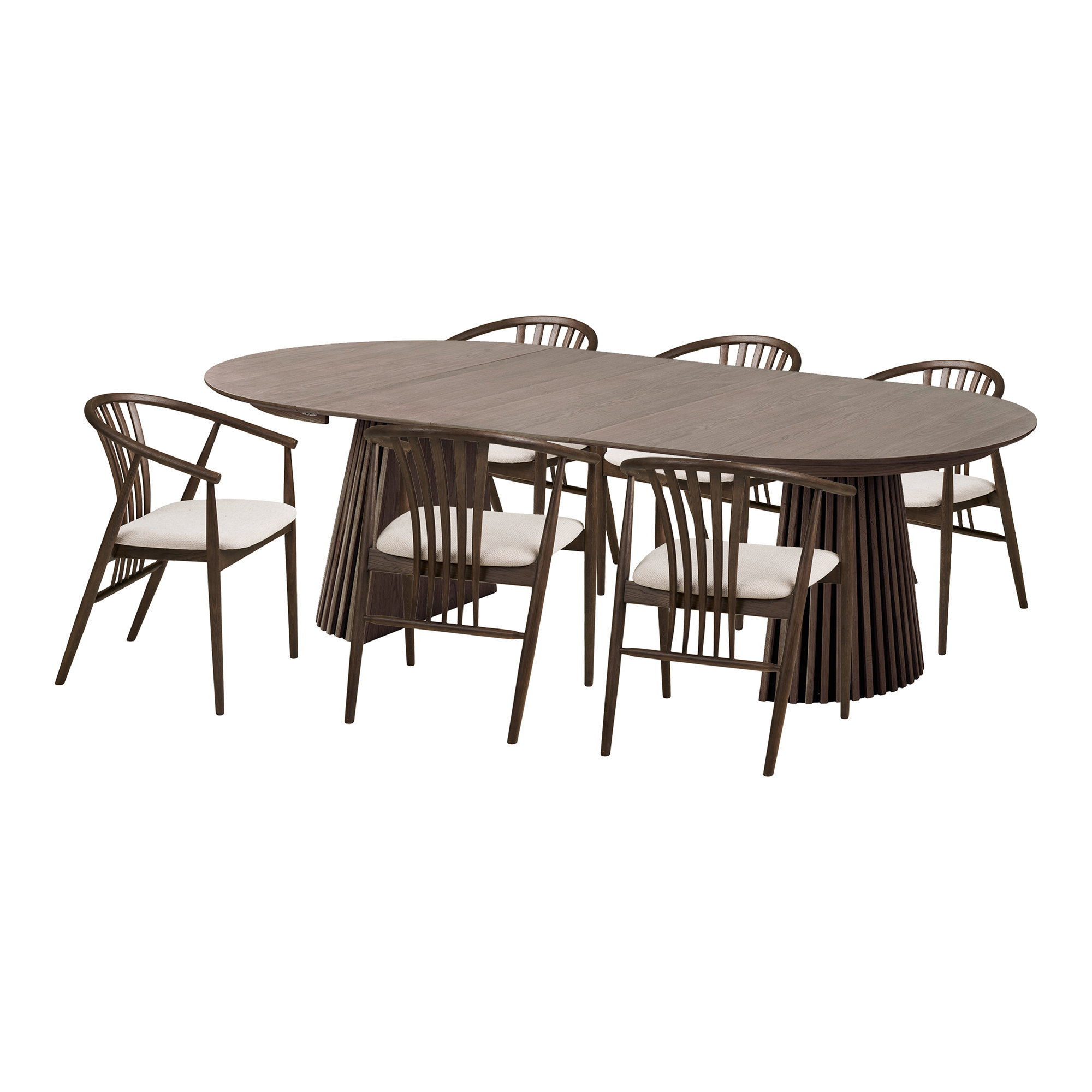 Osaka and Agustin Dining Set