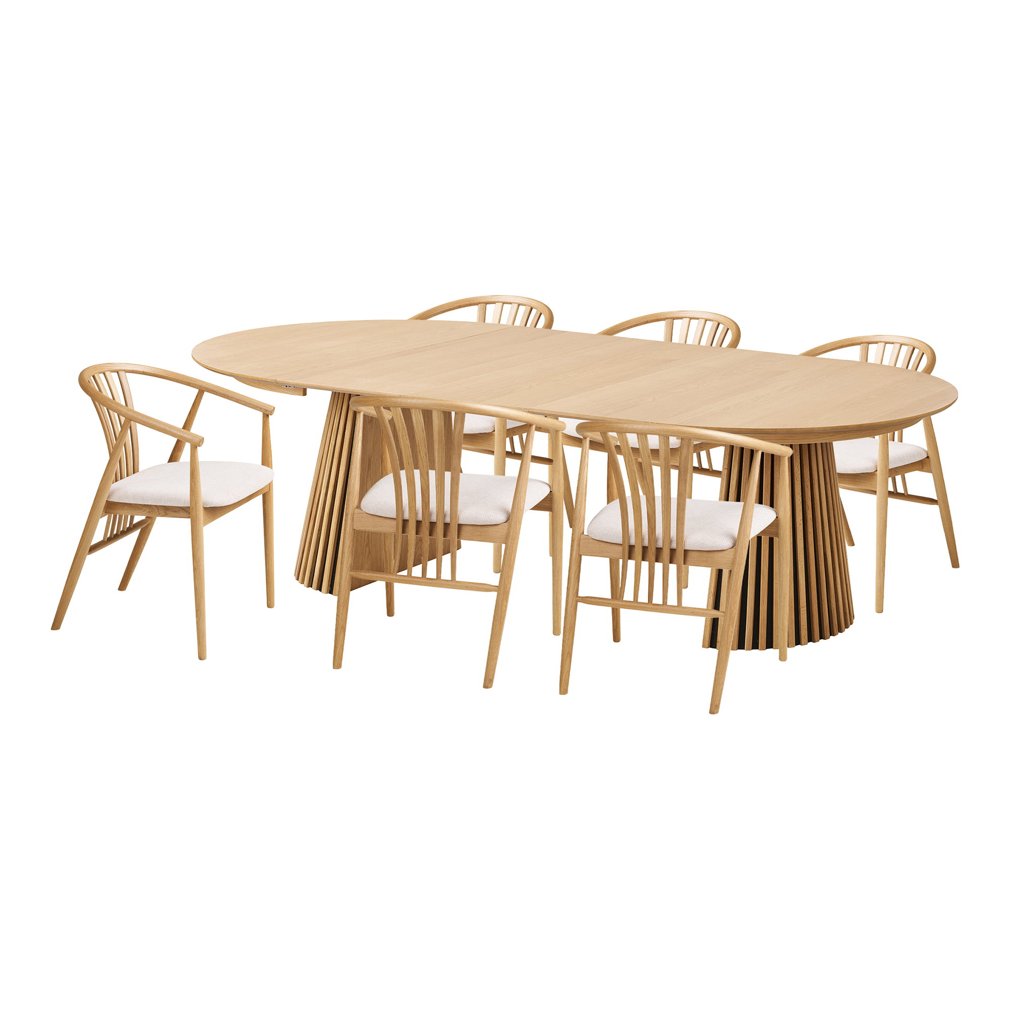 Osaka and Agustin Dining Set