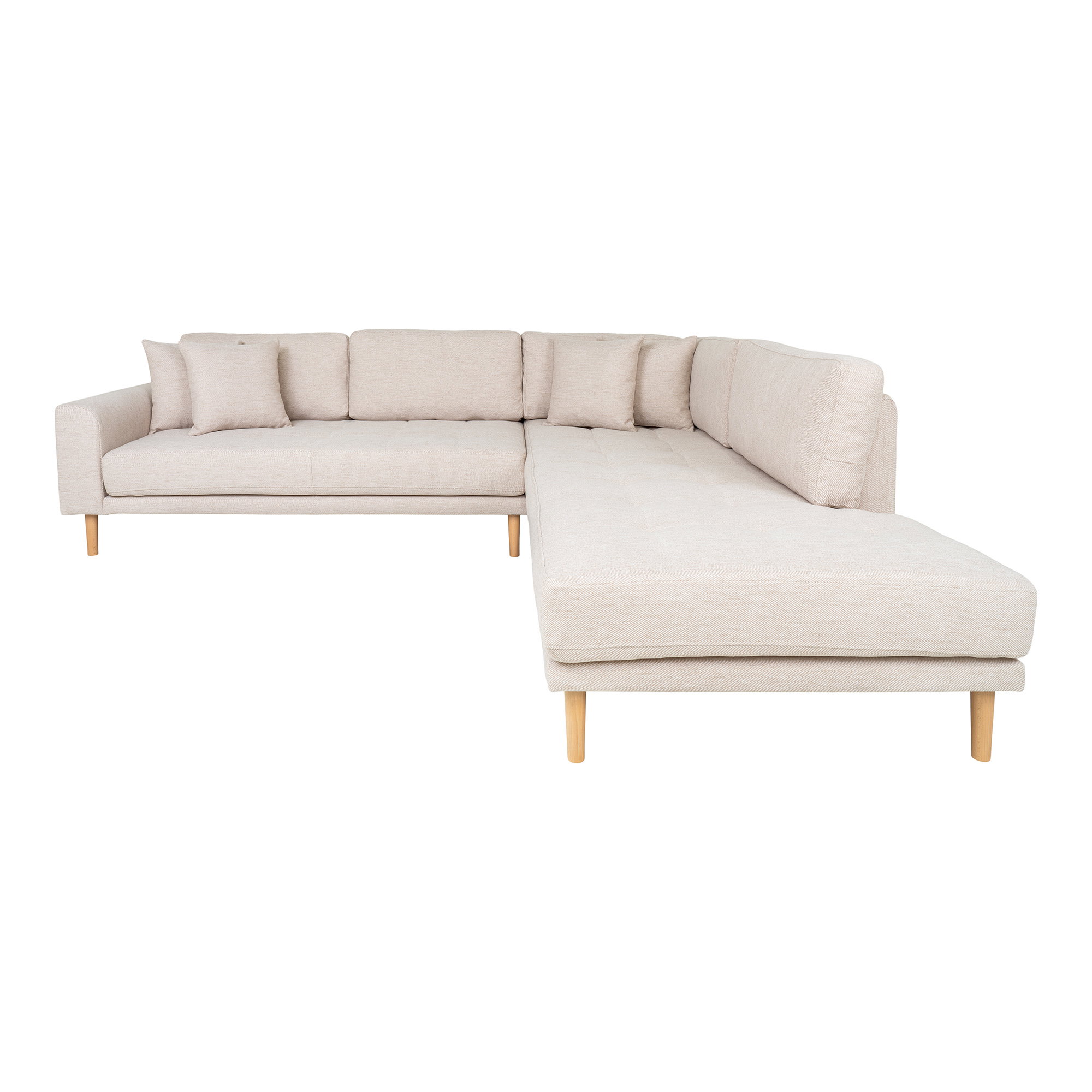 Lido Kampinė sofa su atviru galu